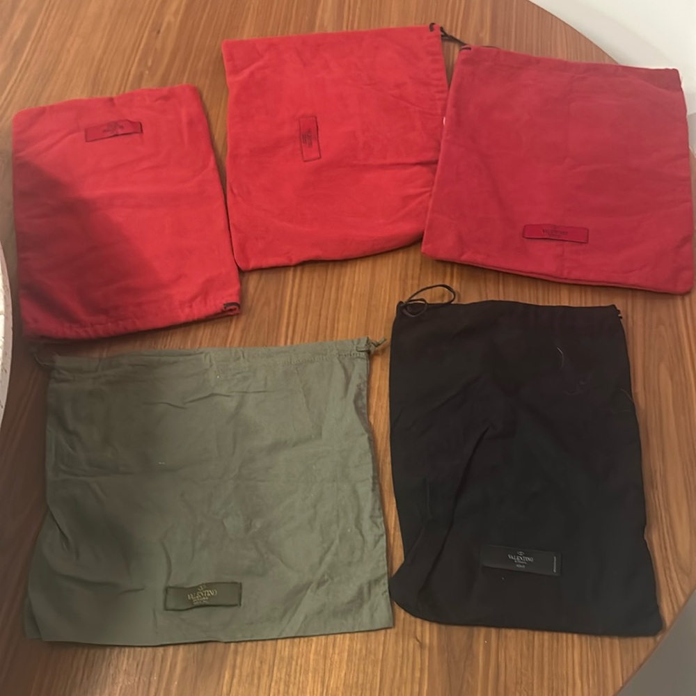 Valentino dustbags x 5